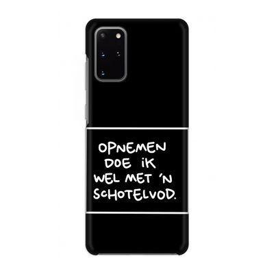 Schotelvod: Volledig geprint Samsung Galaxy S20 Plus Hoesje