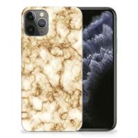 Apple iPhone 11 Pro | TPU | Siliconen hoesje | Marmer Goud