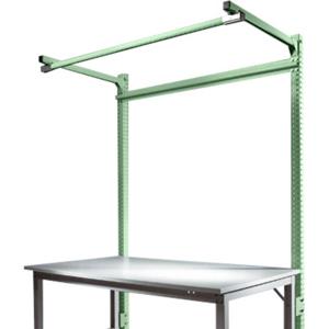 Manuflex ZB3843.6011 Opbouwdeel met arm voor universele + PROFI speciale reden tafels, gebruiksh 1500 mm