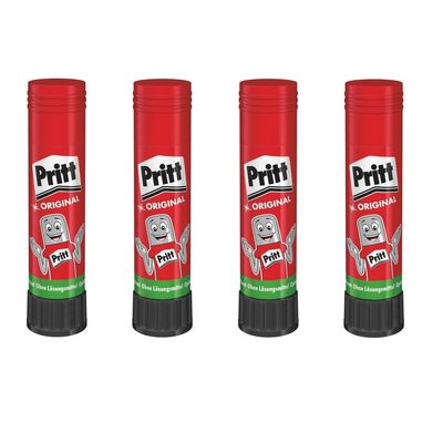 4x stuks pritt lijmstiften 22 gram - Hobby knutselen