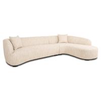 Bank Pandora beige angora lounge rechts