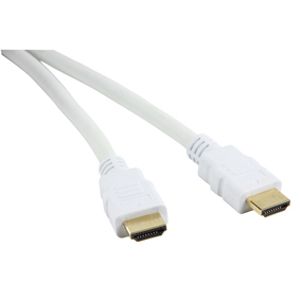 Valueline 0.75m HDMI-A M/M HDMI kabel 0,75 m HDMI Type A (Standaard) Wit