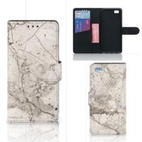 Huawei Ascend P8 Lite | Bookcase | Marmer Beige