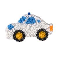 Hama strijkkralenbordje - auto