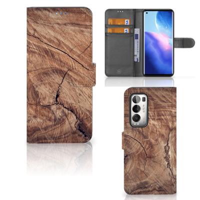 OPPO Find X3 Neo 5G | Book Style Case | Tree Trunk