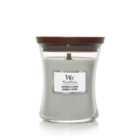 WoodWick Lavender & cedar medium candle