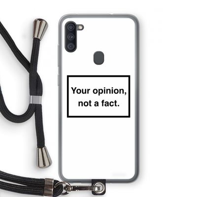 Your opinion: Samsung Galaxy A11 Transparant Hoesje met koord