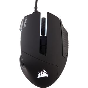 Scimitar RGB Elite Opitcal Gaming Mouse MOBA/MMO 18000 DPI Backlit RGB LED - Black