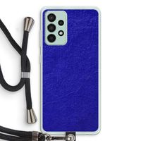 Majorelle Blue: Samsung Galaxy A52s 5G Transparant Hoesje met koord