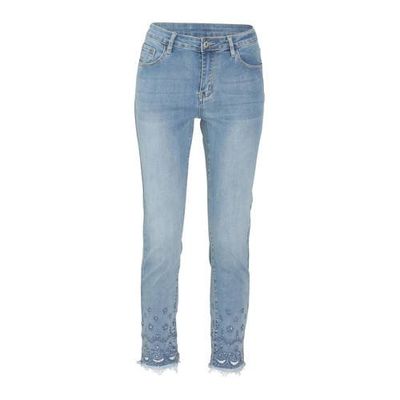 Cassis slim fit jeans blauw Cassis slim fit jeans blauw