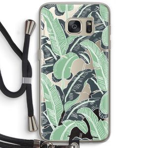 This Sh*t Is Bananas: Samsung Galaxy S7 Transparant Hoesje met koord