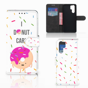 Huawei P30 Pro Book Cover Donut Roze