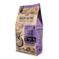 WIEJSKA ZAGRODA Kip en Eend - droog kattenvoer - 5 kg