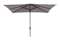 Madison stokparasol Syros luxe taupe 280x280 cm. - thumbnail