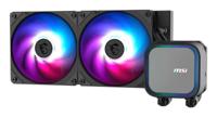 MSI MAG Coreliquid A13 240 Moederbord, Processor Alles-in-één vloeistofkoeler 12 cm Zwart 1 stuk(s)