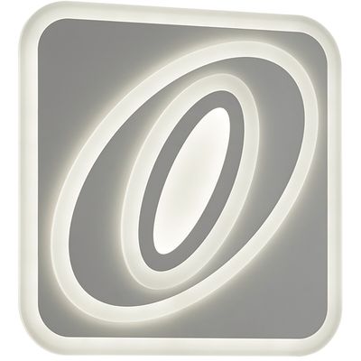 LED Plafondlamp - Trion Coson - 60W - Aanpasbare Kleur - Dimbaar - Afstandsbediening - Vierkant - Mat Wit - Kunststof LED Plafondlamp - Trion Coson - 60W - Aanpasbare Kleur - Dimbaar - Afstandsbediening - Vierkant - Mat Wit - Kunststof