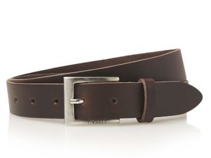 Timbelt Leren Riem 3 cm Bruin