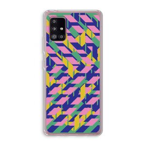 Skew Blush 1: Samsung Galaxy A51 5G Transparant Hoesje