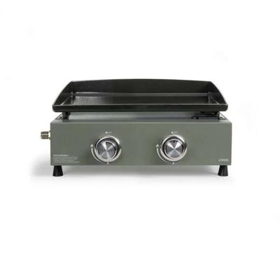 Livoo Gas Plancha 5000w geëmailleerde stalen plaat 45,5x35,5cm - DOC323