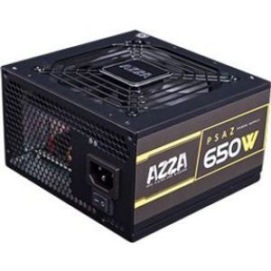 Azza PSAZ 650W power supply unit 20+4 pin ATX ATX Zwart