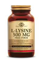 Solgar L-Lysine 500 mg Capsules