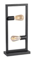 LABEL51 Tafellamp 'Quadrato' 2-lamps, kleur Zwart