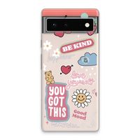 Positivity: Google Pixel 6 Transparant Hoesje