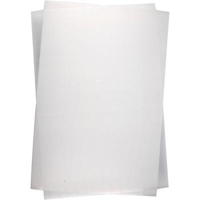 Creativ Company Vellen krimpfolie mat wit 20x30, 10st.