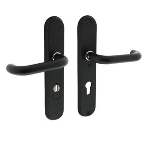 Intersteel AchterdeurbeslagAurano PC 72mm kerntrekbeveiliging ovaal zwart - 0023.396136Z