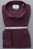 ETERNA 1863 Modern Fit Jersey shirt bordeaux, Effen