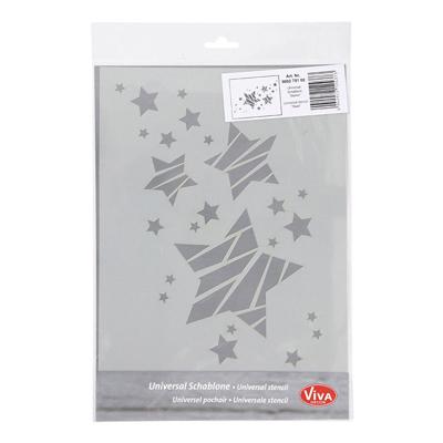 Creativ Company Flexibel sjabloon, sterren, a4, vel 210x297 mm, 1 stuk