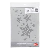 Creativ Company Flexibel sjabloon, sterren, a4, vel 210x297 mm, 1 stuk