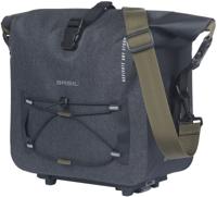 BASIL bagagedragertas navigator storm mik 13l zwart