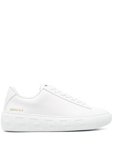 Versace baskets La Greca - Blanc