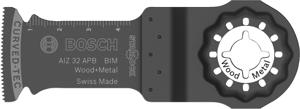 Bosch Accessoires Starlock AIZ 32 APB BIM, Wood+Metal, Curved-Tec 32 x 50 - 10 stuks verpakking - 2608664470