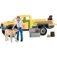 Schleich Farm World - Dierenartsbezoek op de boerderij speelfiguur
