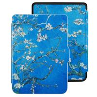 Lunso Kobo Clara HD hoes (6 inch) - sleep cover - Van Gogh Amandelbloesem