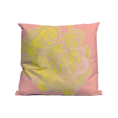 Kussen Soft Scout Lace Flower Fade 100% Cotton 40x40cm. Hoes