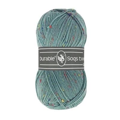 Durable Soqs tweed 2134 Vintage Green
