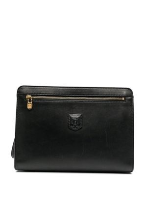 Céline Pre-Owned pochette à patch logo (années 1990) - Noir