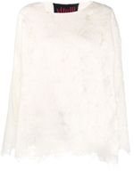 VITELLI pull en maille ajourée - Blanc