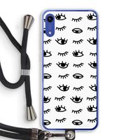 Eye pattern #2: Honor Play 8A Transparant Hoesje met koord