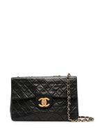 CHANEL Pre-Owned sac porté épaule Classic Flap Maxi (1994-1996) - Noir