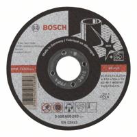 Bosch Accessories 2608600093 2608600093 Doorslijpschijf recht 115 mm 1 stuk(s) Staal