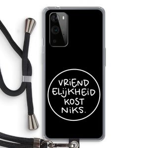 Vriendelijkheid: OnePlus 9 Pro Transparant Hoesje met koord