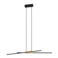 EGLO Panagria Hanglamp - LED - 93,5 cm - Zwart|Bruin|Wit - Dimbaar