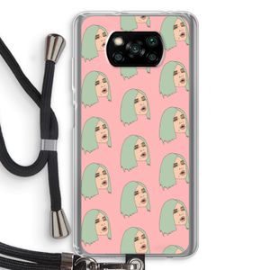 King Kylie: Xiaomi Poco X3 Pro Transparant Hoesje met koord