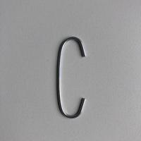C-draadhaak 60 mm 100 stuks