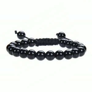 Verstelbare Onyx Kralen Armband - Sieraden - Spiritueelboek.nl