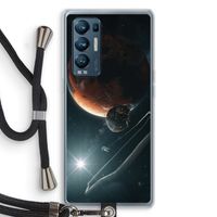 Mars Renaissance: Oppo Find X3 Neo Transparant Hoesje met koord